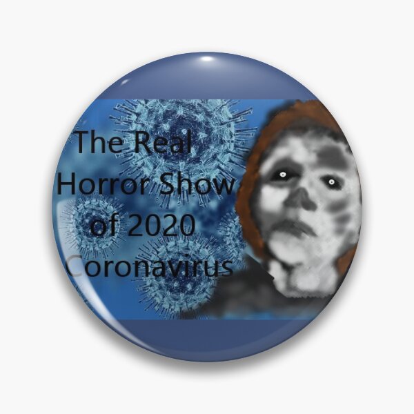 Item preview, The Real Horror Show of 2020 Coronavirus Zombie Commemorative P. Lar Gift  designed and sold by PLarDesigns.