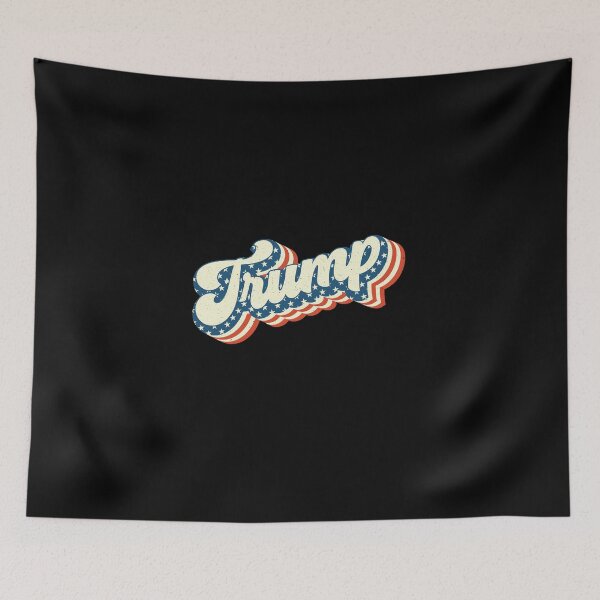 Item preview, Trump us flag - Retro Vintage Vote trump American flag designed and sold by DavisHasari.