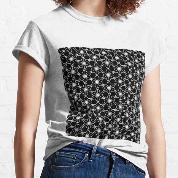 Japanese traditional pattern :: Sakurawari (Cherry blossom cut) Classic T-Shirt