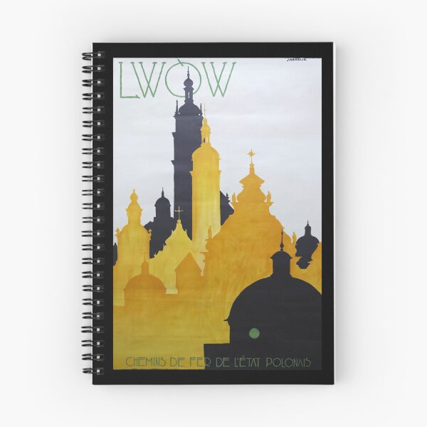Item preview, Lwow retro poster designed and sold by CorasPosters.