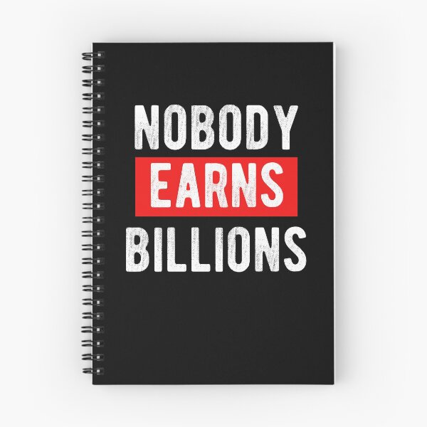 Item preview, Nobody Earns Millions designed and sold by RainbowPandas.