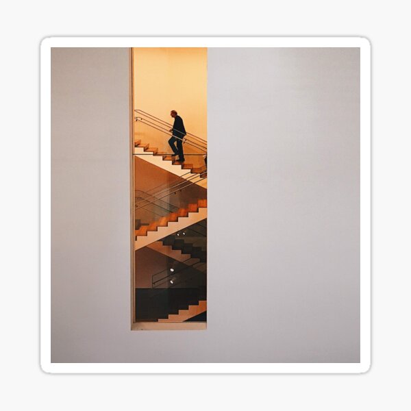 See Through Flight of Stairs Sticker
