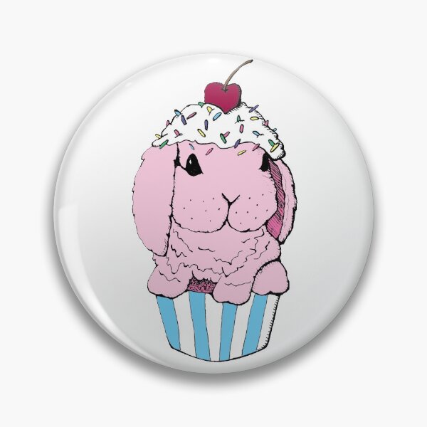 Item preview, Bunny Cupcake- Strawberry designed and sold by mochinumnums.