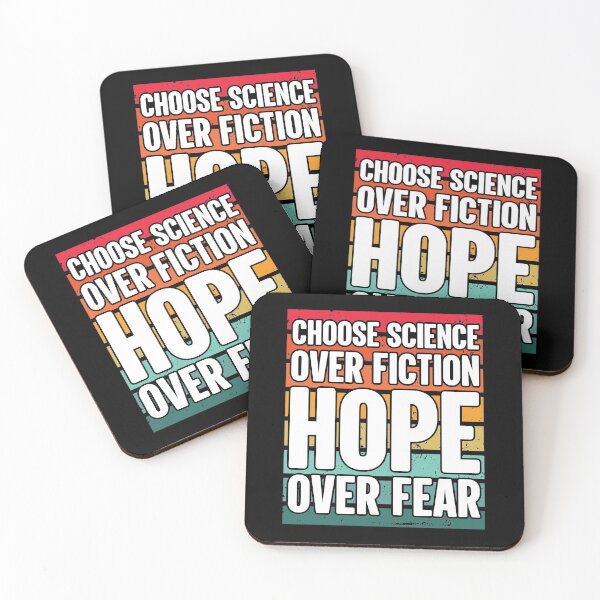 Item preview, Choose Science Over Fiction Hope Over Fear | Joe Biden Quote designed and sold by GravitiTees.