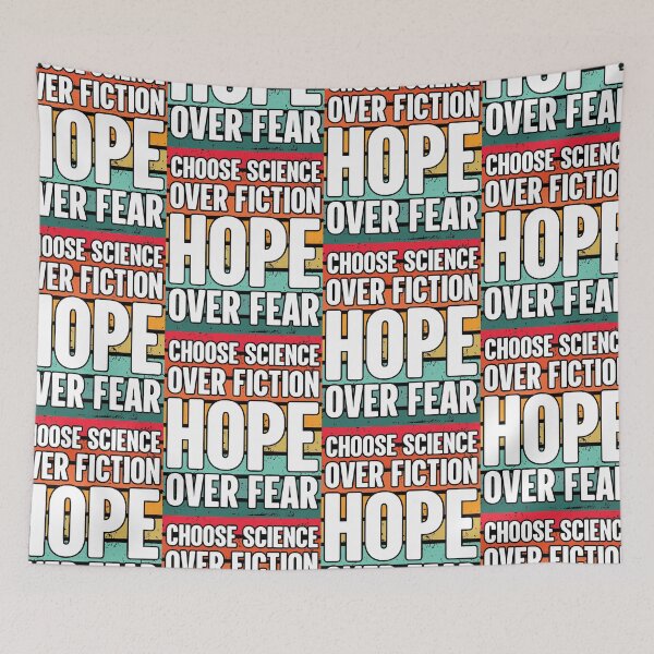 Item preview, Choose Science Over Fiction Hope Over Fear | Joe Biden Quote designed and sold by GravitiTees.