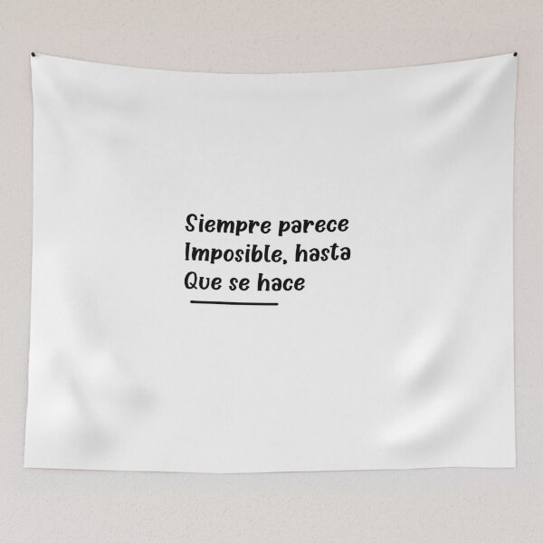 Item preview, Spanish phrase to motivate you designed and sold by Oliver Mendez Martinez.