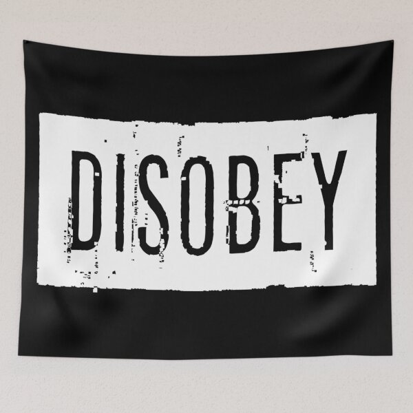 Item preview, Disobey designed and sold by TeeNoir.
