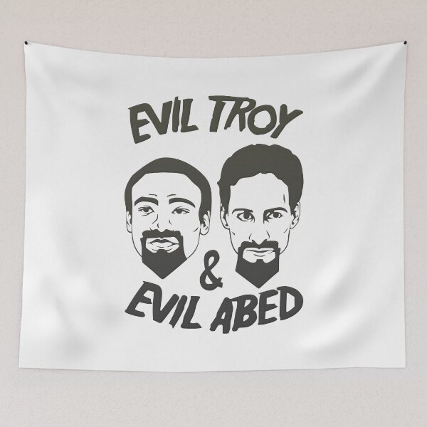 Item preview, Evil Troy And Evil Abed designed and sold by ParagonBoom.