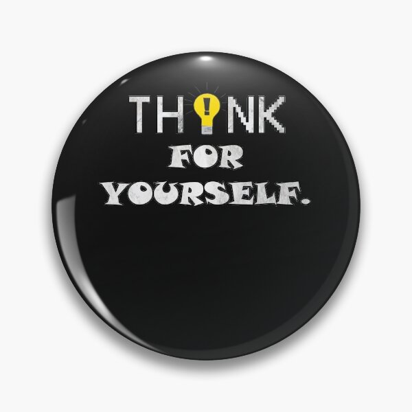 Item preview, Funny Sarcastic Quote Think For Yourself, Fun Politically Incorrectness Freedom  designed and sold by Cute & Sassy Custom Gifting Boutiques.