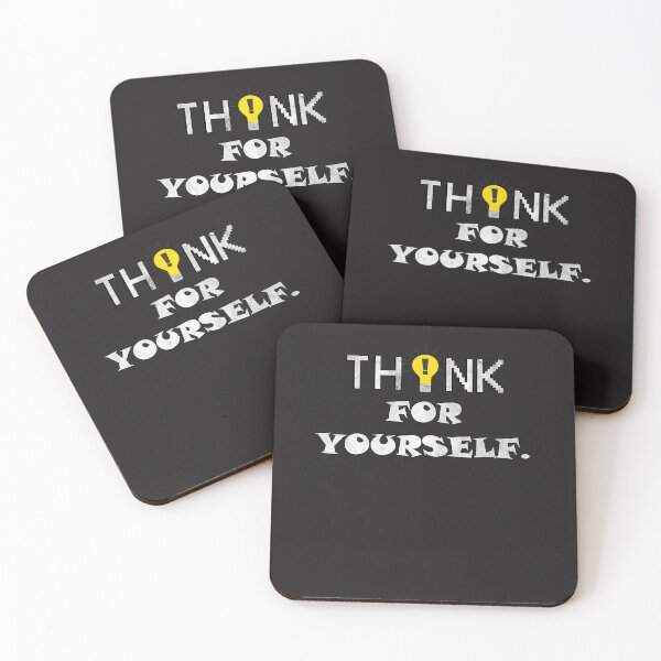 Item preview, Funny Sarcastic Quote Think For Yourself, Fun Politically Incorrectness Freedom  designed and sold by tamdevo1.