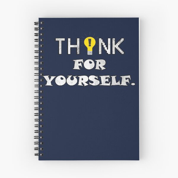 Item preview, Funny Sarcastic Quote Think For Yourself, Fun Politically Incorrectness Freedom  designed and sold by Cute & Sassy Custom Gifting Boutiques.