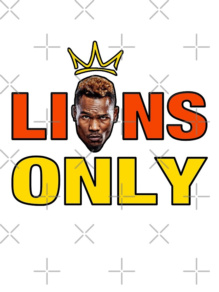 lions only boxing shirt
