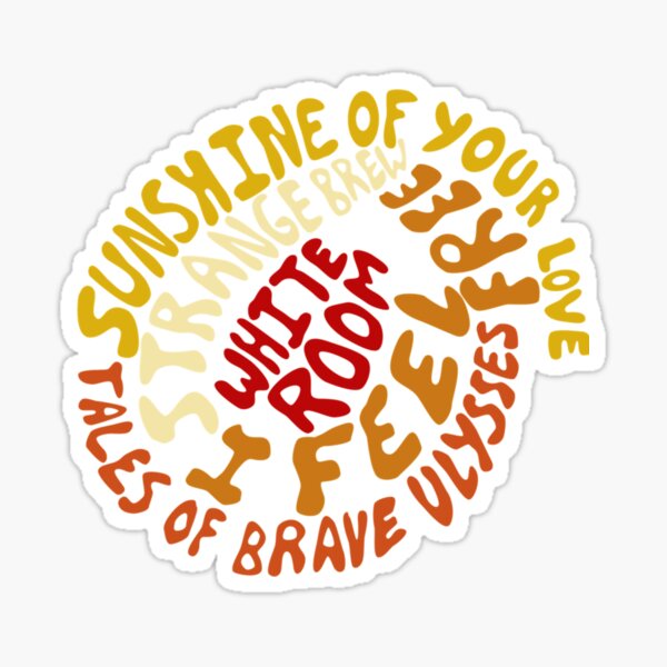 "Cream Band" Sticker for Sale by chauthebinh7 Redbubble