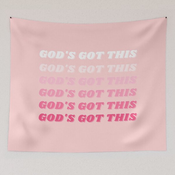 Item preview, God's Got This - Pink   designed and sold by DesignStory.