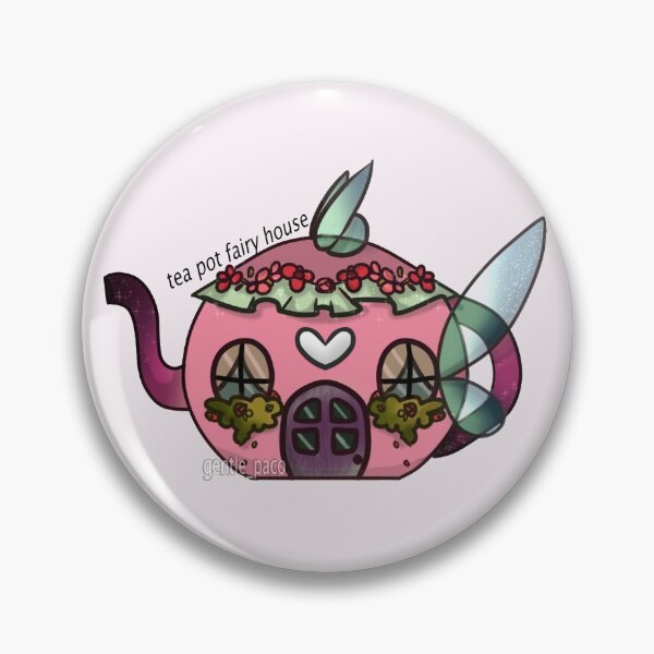 Item preview, tea pot fairy house designed and sold by Gentlepaco.
