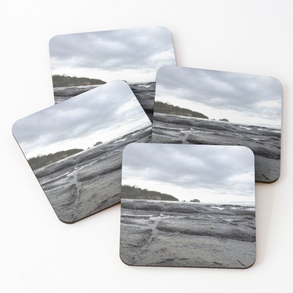 Item preview, Tessellated Pavements, Ocean & Sky Scene, Tasmania, Eaglehawk Neck designed and sold by EchidnaDreams.
