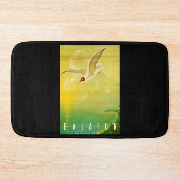 Item preview, Balaton retro poster designed and sold by CorasPosters.
