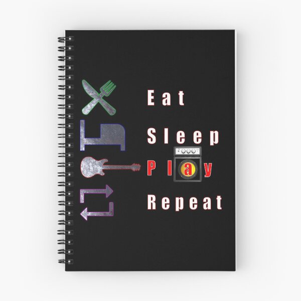 Item preview, Eat. Sleep. Play. Repeat. designed and sold by Rockergandalf.