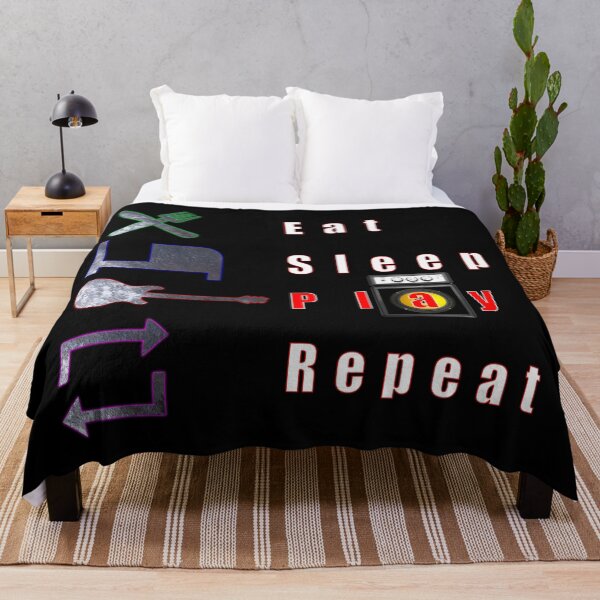 Item preview, Eat. Sleep. Play. Repeat. designed and sold by Rockergandalf.