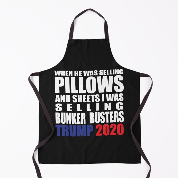 Item preview, WHEN HE WAS SELLING PILLOWS AND SHEETS I WAS SELLING BUNKER BUSTERS ANTI-BIDEN PRO TRUMP T-SHIRT designed and sold by bigerdan.
