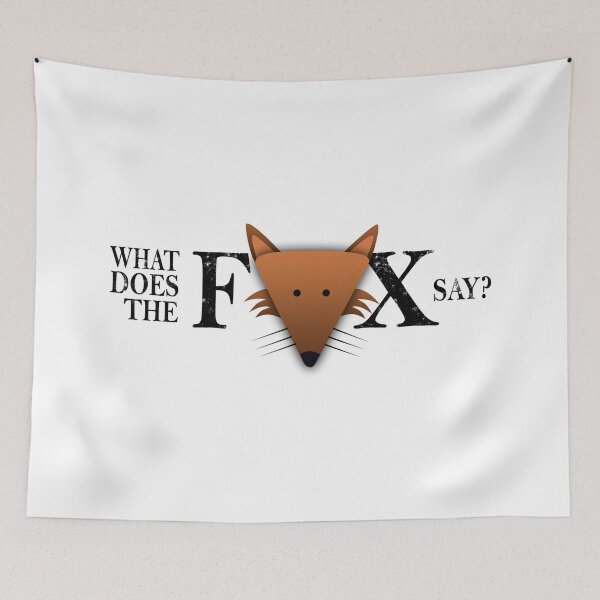 Item preview, What Does The Fox Say designed and sold by ParagonBoom.