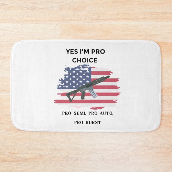 Item preview, YES I'M PRO CHOICE - Pro-semi, Pro-auto, Pro-burst designed and sold by Millenial Designs.