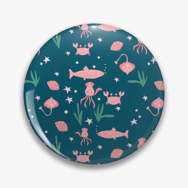 Item preview, Sea Animals pattern-blue designed and sold by Vinaerick.