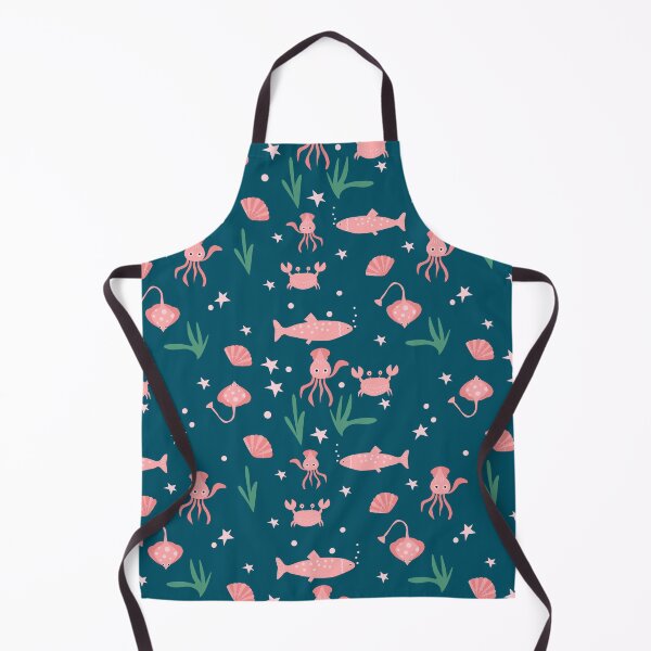 Item preview, Sea Animals pattern-blue designed and sold by Vinaerick.