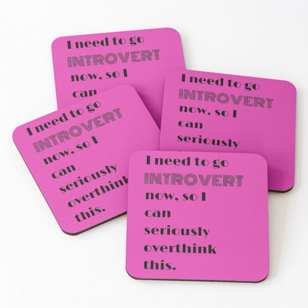 Item preview, I need to Introvert so I can overthink designed and sold by magicalbee76.