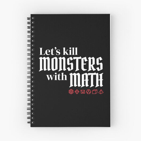 Item preview, Lets Kill Monsters With Math Dnd Dice designed and sold by DnlDesigns.