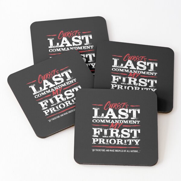 Item preview, First Priority (White-Red) designed and sold by domusfidei.