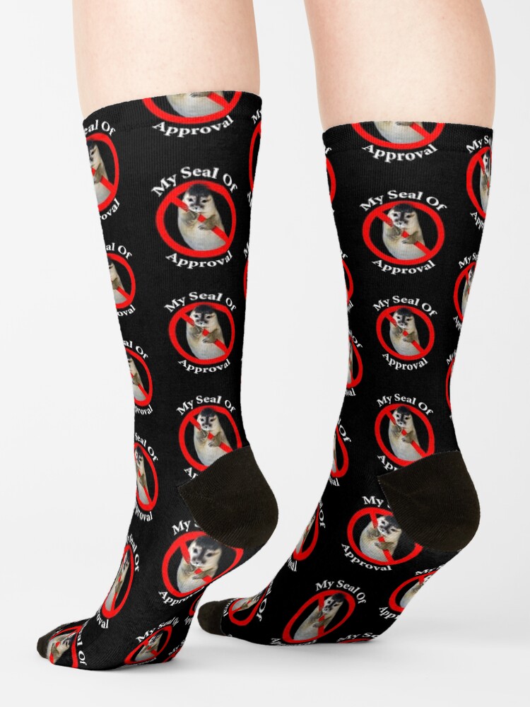 Alternate view of Seal of Approval - Love Socks
