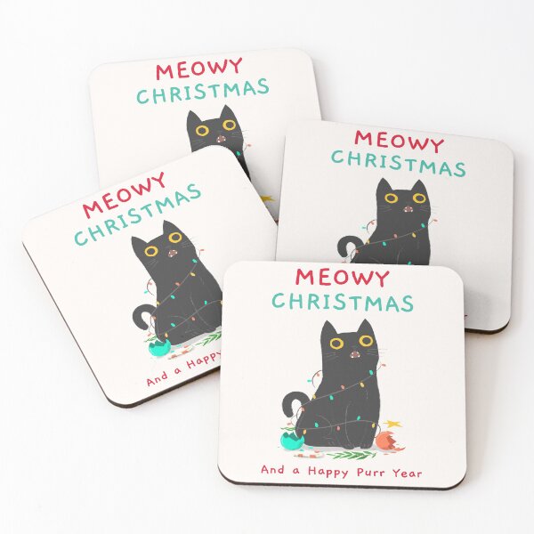 Item preview, Meowy Christmas designed and sold by MarioPrints.