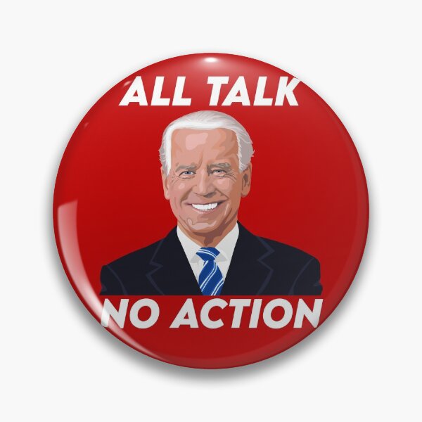Item preview, Biden Is All Talk No Action Vote Trump Biden Debate 2020 Elections designed and sold by ravishdesigns.