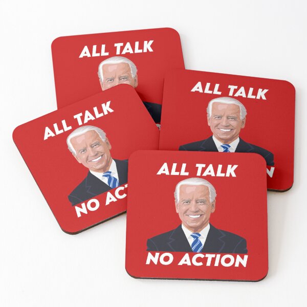 Item preview, Biden Is All Talk No Action Vote Trump Biden Debate 2020 Elections designed and sold by ravishdesigns.