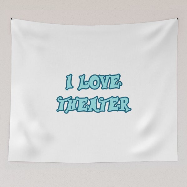 Item preview, I Love Theater gift designed and sold by Stageystuff.