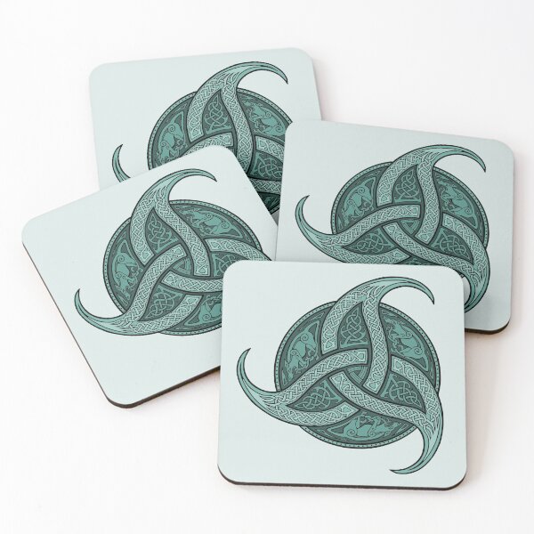 Item preview, Trinity Knot - Teal designed and sold by Daniel Ranger.