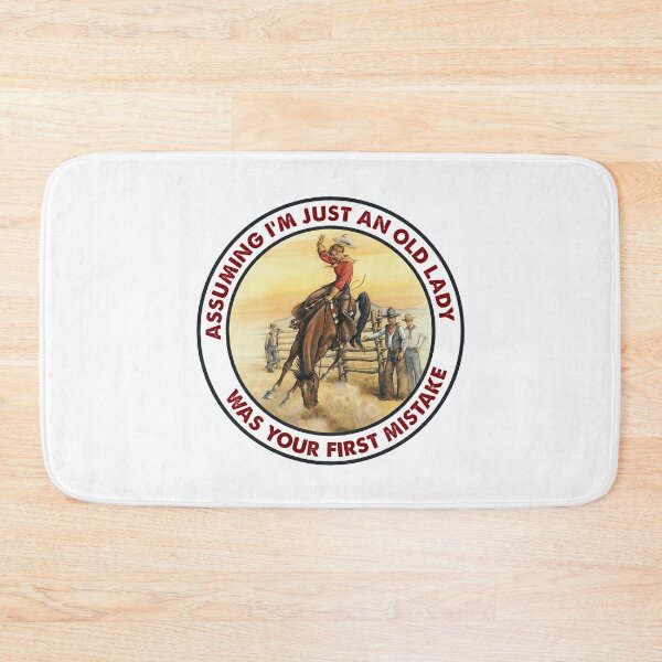Item preview, Assuming im just an old lady was your first mistake designed and sold by JonathansJames.