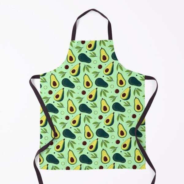 Item preview, Avocado fruit vegetable pattern designed and sold by rachidkrouch.