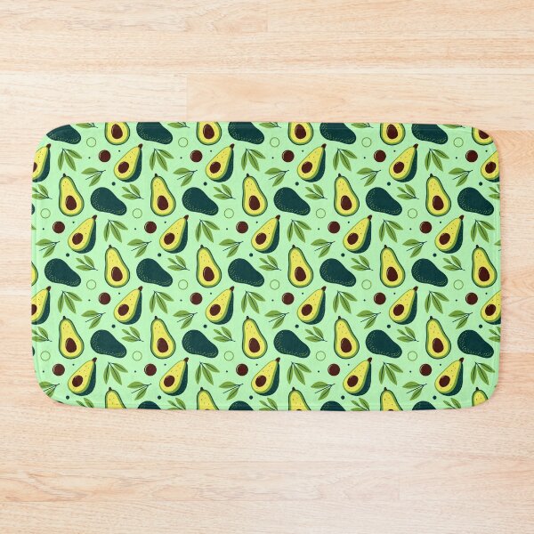 Item preview, Avocado fruit vegetable pattern designed and sold by rachidkrouch.
