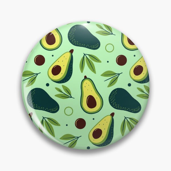Item preview, Avocado fruit vegetable pattern designed and sold by rachidkrouch.