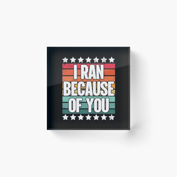 Item preview, I Ran Because of You | 2020 Presidential Debate  designed and sold by GravitiTees.