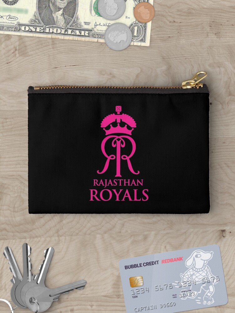 IPL 2023 Rajasthan Royals IPL Team Zipper Pouch for Sale by