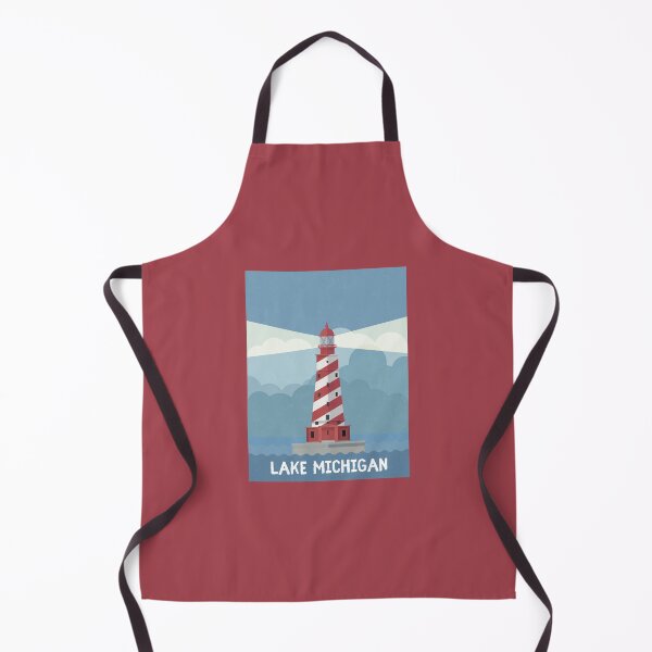 Item preview, Lake Michigan Lighthouse designed and sold by ml-77pro.