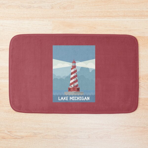 Item preview, Lake Michigan Lighthouse designed and sold by ml-77pro.
