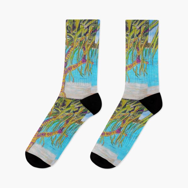 Item preview, Blue water Pandanas designed and sold by gillsart.