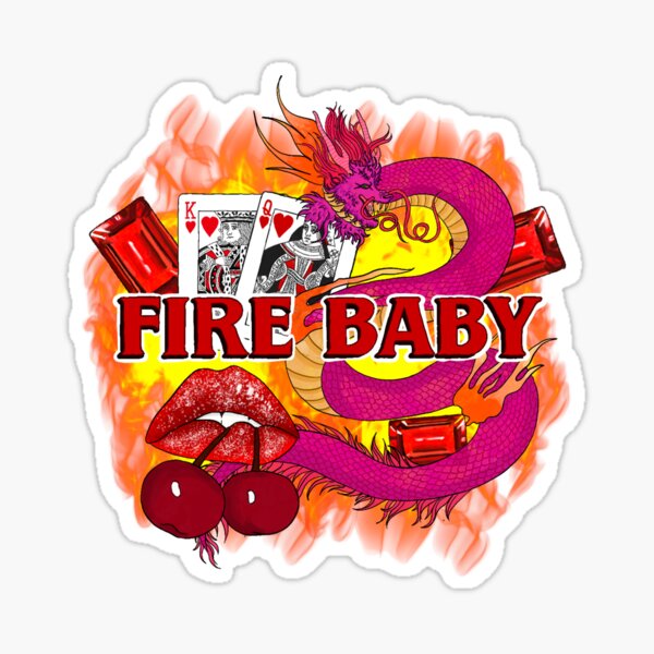 Item preview, Fire baby  designed and sold by rainelipscher.
