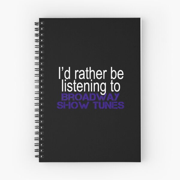 Item preview, I'd rather be listening...Broadway Show Tunes (WHITE) designed and sold by Wayne's Warehouse.