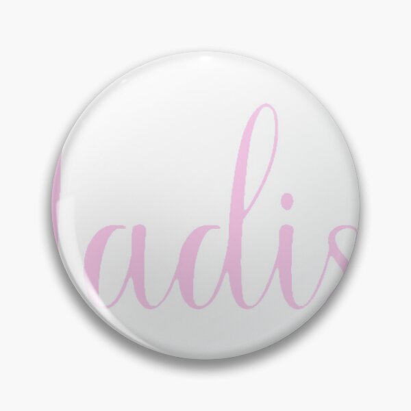 Item preview, Pastel pink madison script name sticker designed and sold by th3a.