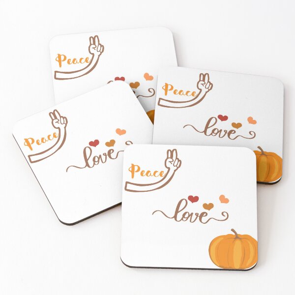 Item preview, Peace, Love, Pumpkin  designed and sold by Tia555.